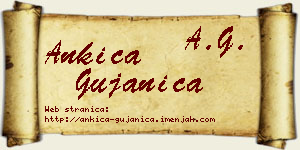 Ankica Gujanica vizit kartica